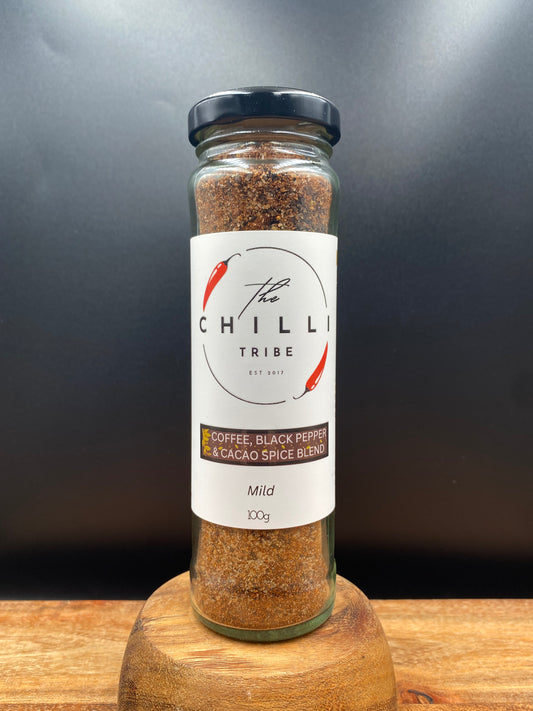 COFFEE, BLACK PEPPER & CACAO SPICE BLEND